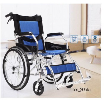 fcs20blu : Self Propelled Aluminium Wheelchair